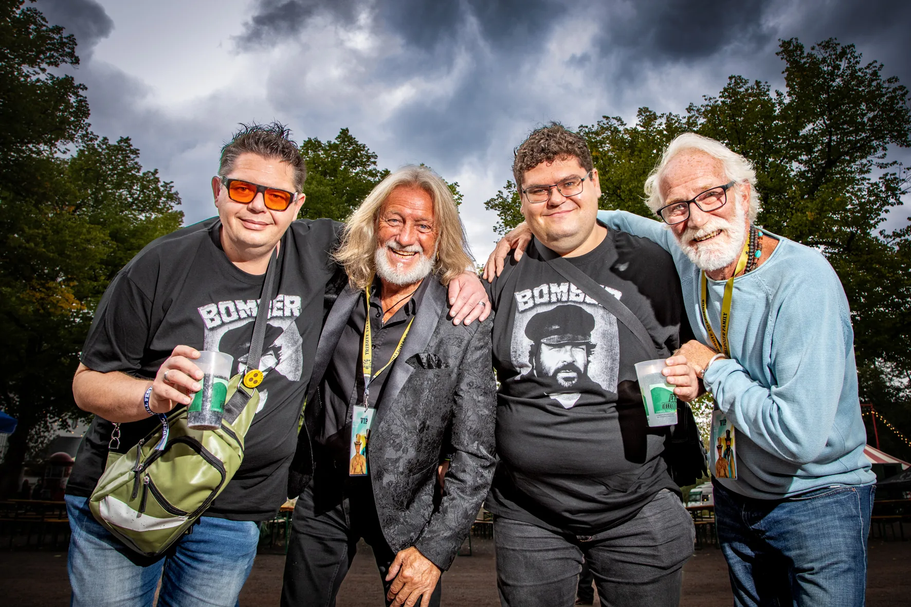 Persönlicher Fanmoment mit Festivalgästen und Darstellern